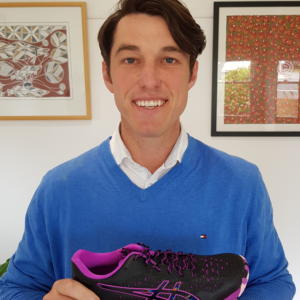 Danny with Asics Professional