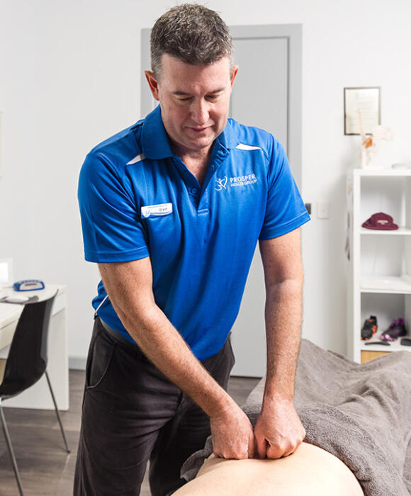 Physiotherapist at Prosper Health Group treating spinal pain in Colac with physiotherapy